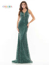 Colors Prom Long Sleeveless Formal Dress 2718 - The Dress Outlet