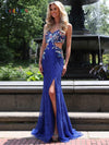 Colors Prom Long Spaghetti Strap Dress 2972 - The Dress Outlet