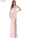Colors Prom Long Spaghetti Strap Sexy Dress 101 - The Dress Outlet