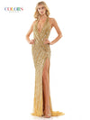 Colors Sexy Long Sleeveless Prom Dress K144 - The Dress Outlet