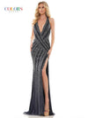 Colors Sexy Long Sleeveless Prom Dress K144 - The Dress Outlet