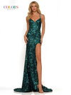 Colors Sexy Sparkling Long Prom Dress 2975 - The Dress Outlet