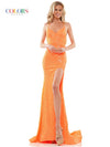 Colors Sexy Sparkling Long Prom Dress 2975 - The Dress Outlet