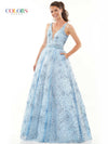 Colors Sleeveless Long Evening Dress G942 - The Dress Outlet