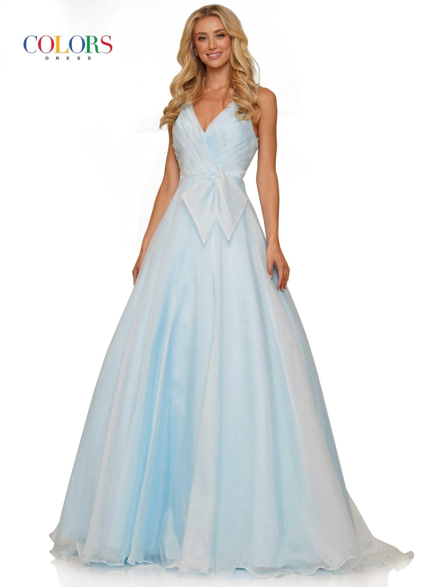 Colors Sleeveless Long Prom Dress G1098 - The Dress Outlet