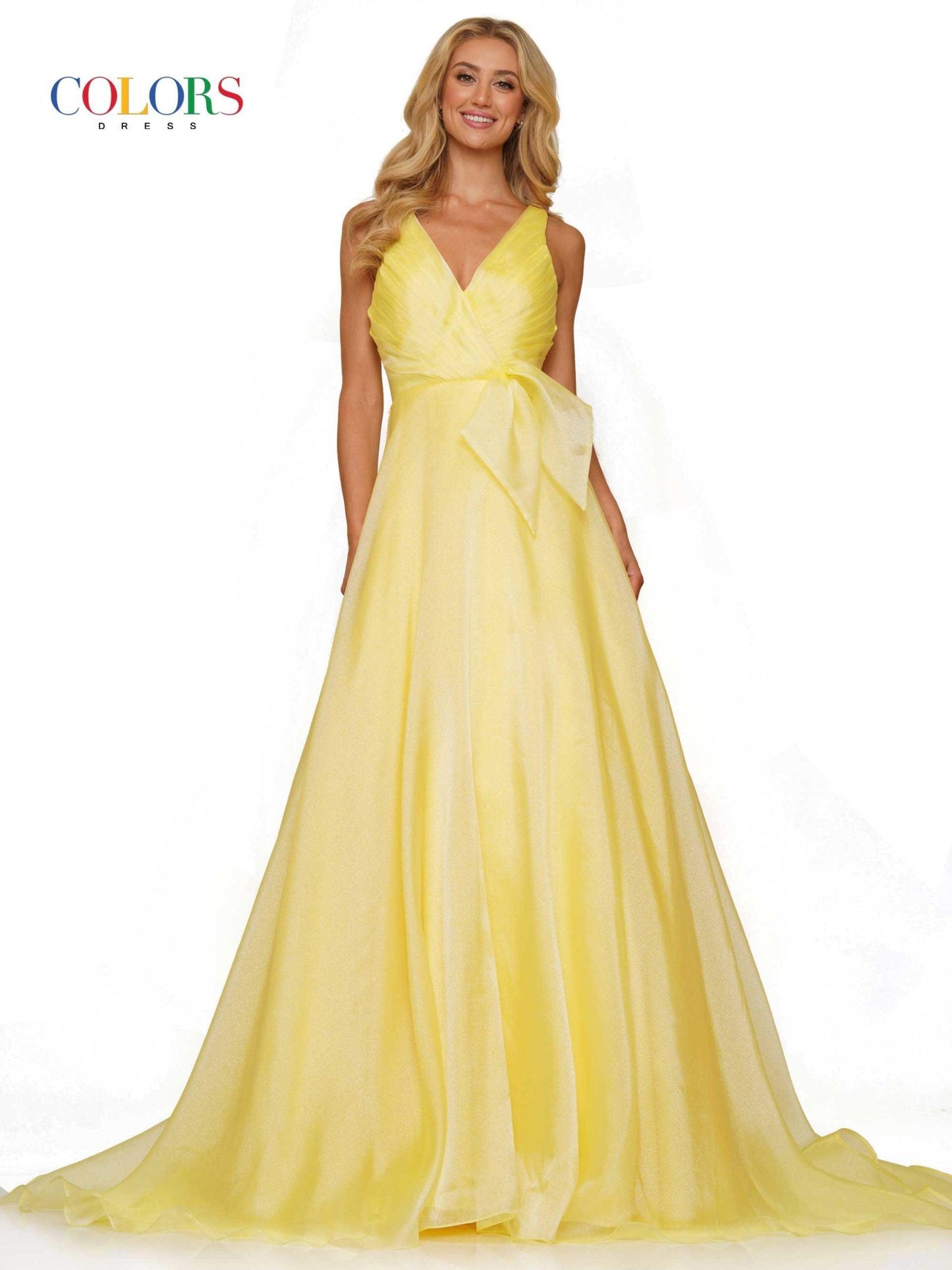 Colors Sleeveless Long Prom Dress G1098 - The Dress Outlet