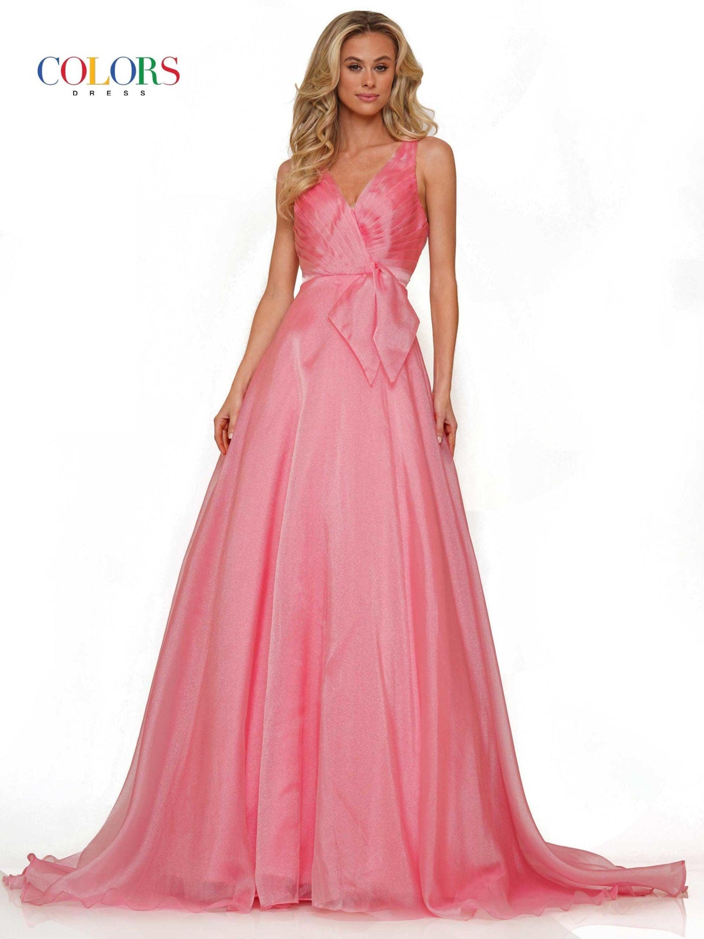 Colors Sleeveless Long Prom Dress G1098 - The Dress Outlet