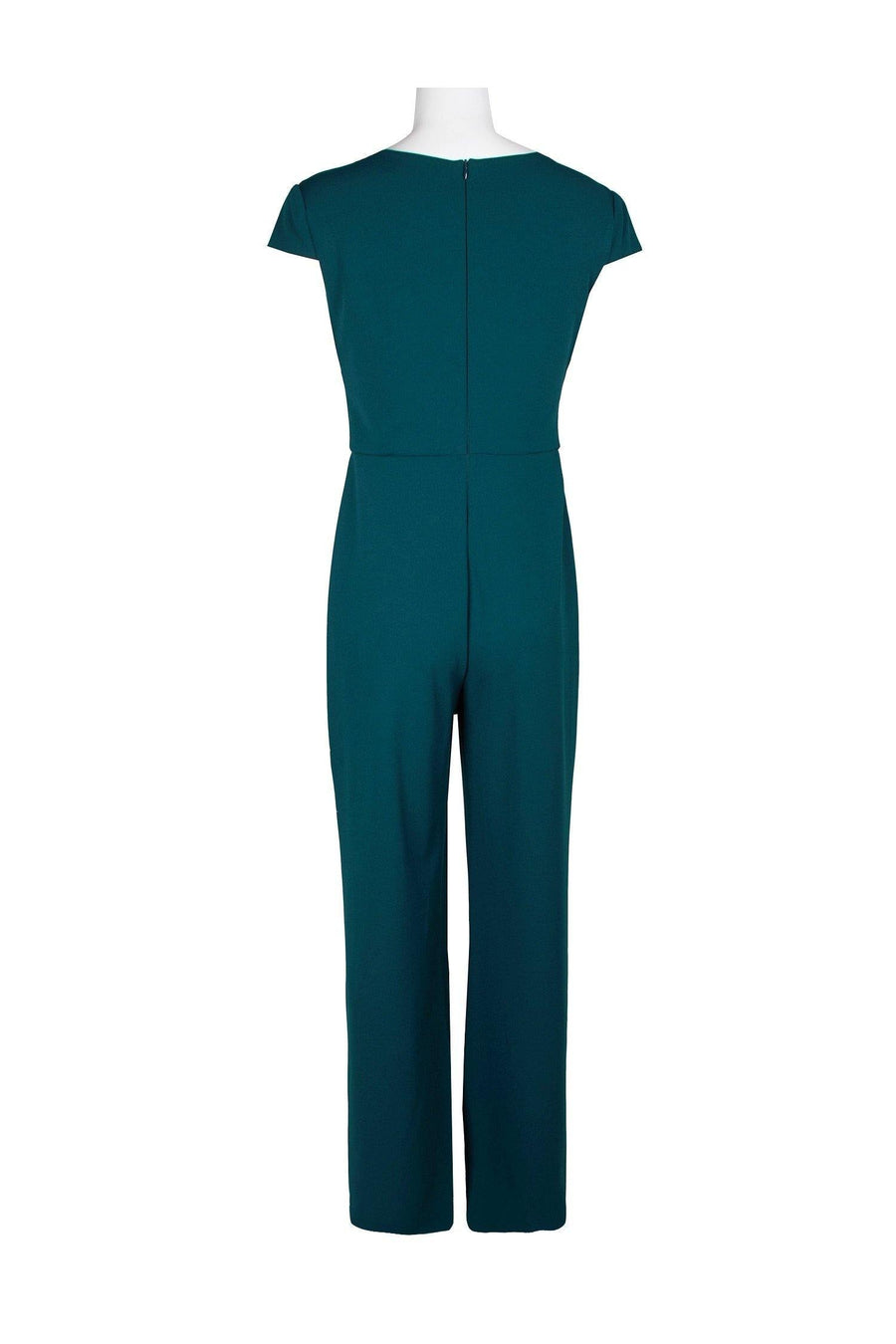 Connected Apparel Formal Crepe Jumpsuit - The Dress Outlet