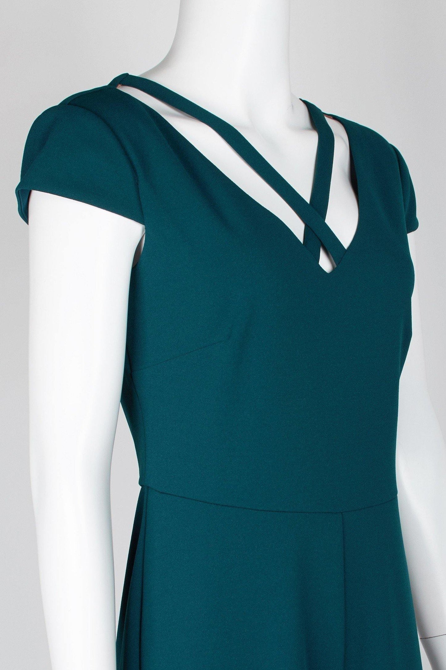 Connected Apparel Formal Crepe Jumpsuit - The Dress Outlet