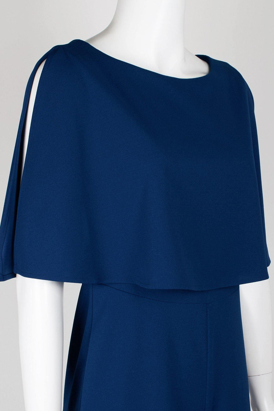 Connected Apparel Formal Sleeveless Cape Jumpsuit Sale - The Dress Outlet