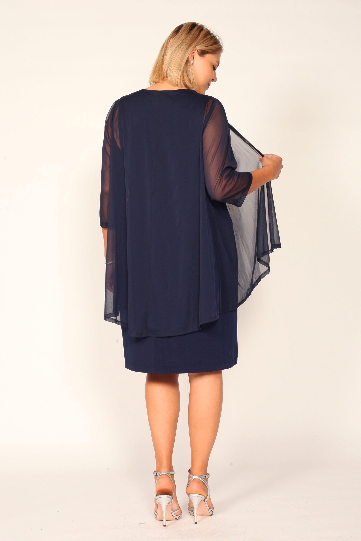 Connected Apparel Short Mother of the Bride Dress Sale - The Dress Outlet