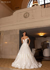 Wedding Dresses Long Ball Gown Glitter Wedding Dress Ivory Nude