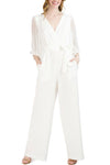 Jumpsuit  Long Formal Pocket Jumpsuit Ivory