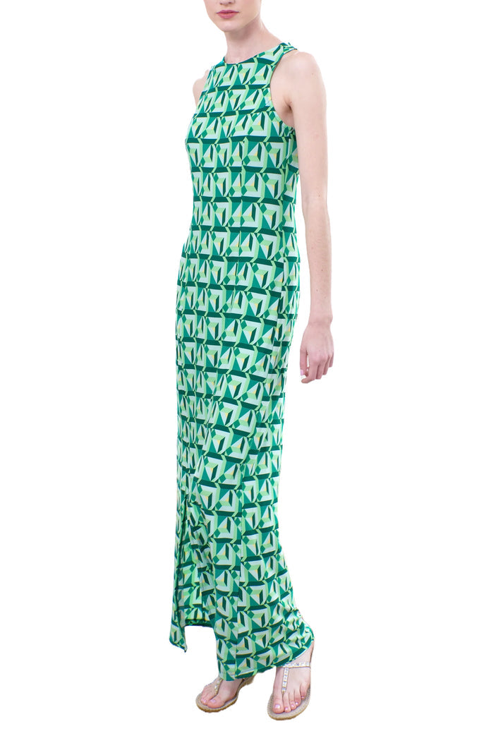 Formal Dresses Fitted Slit Long Formal Maxi Dress Mint Green