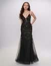 Prom Dresses A Line Long Formal Lace Prom Dress Black