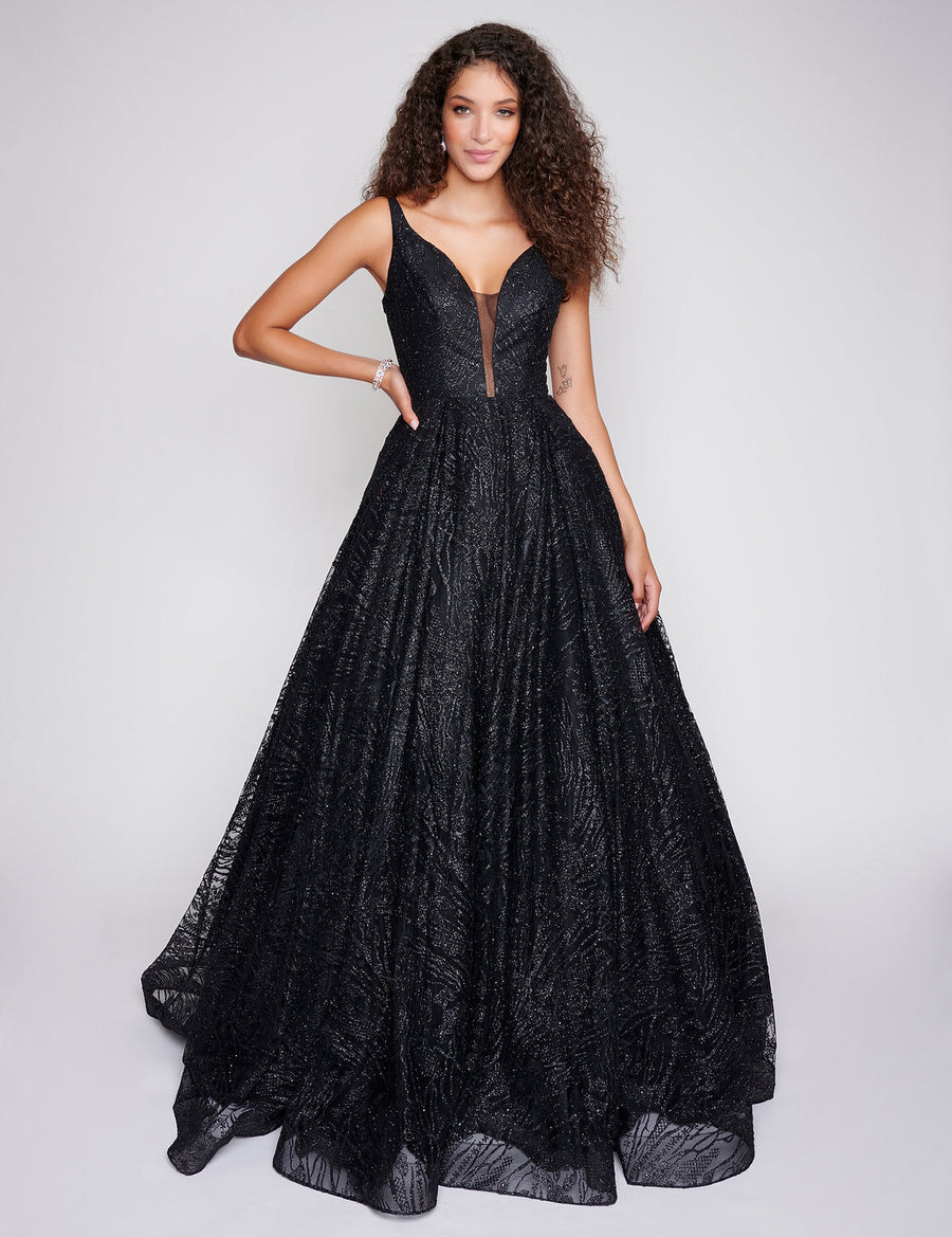 Prom Dresses Formal Ball Gown Long Prom Dress Black