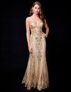 Prom Dresses Fitted Long Prom Formal Dress  Champagne