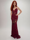 Prom Dresses Prom Long Formal Mermaid Dress Burgundy