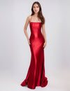 Prom Dresses Formal Long Prom Fitted Evening Dress Burgundy