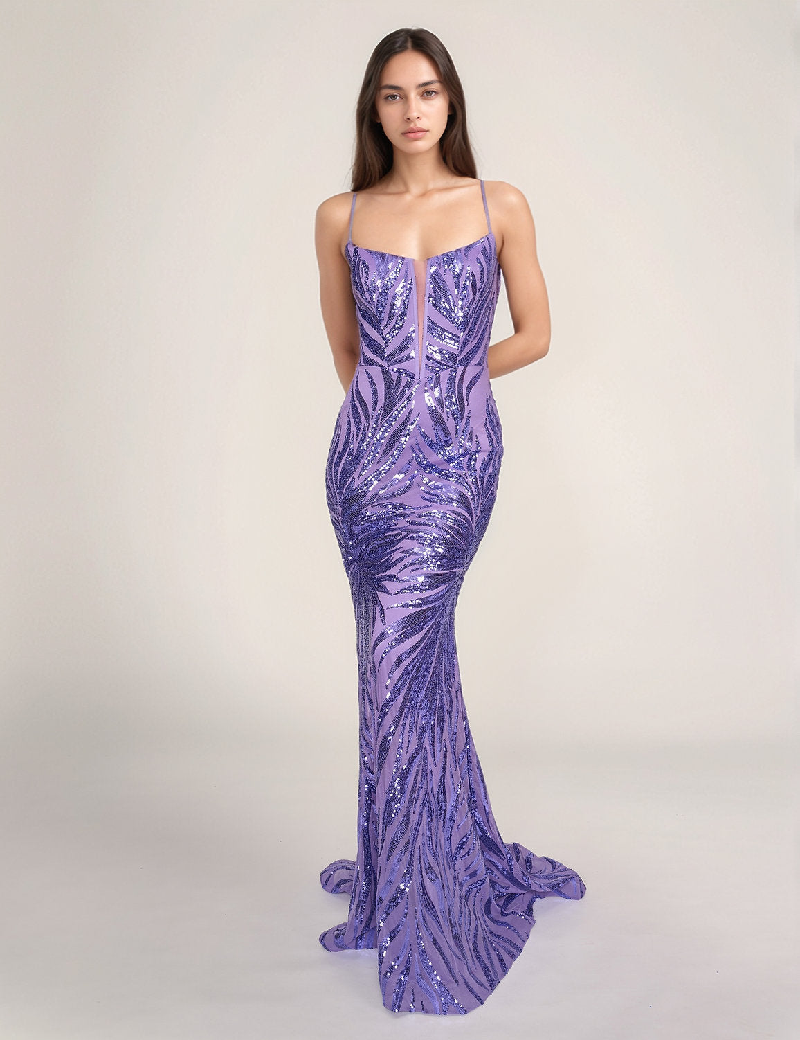 Prom Dresses Formal Long Mermaid Prom Dress Purple