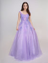 Prom Dresses Long Prom Glitter Formal Dress Lilac