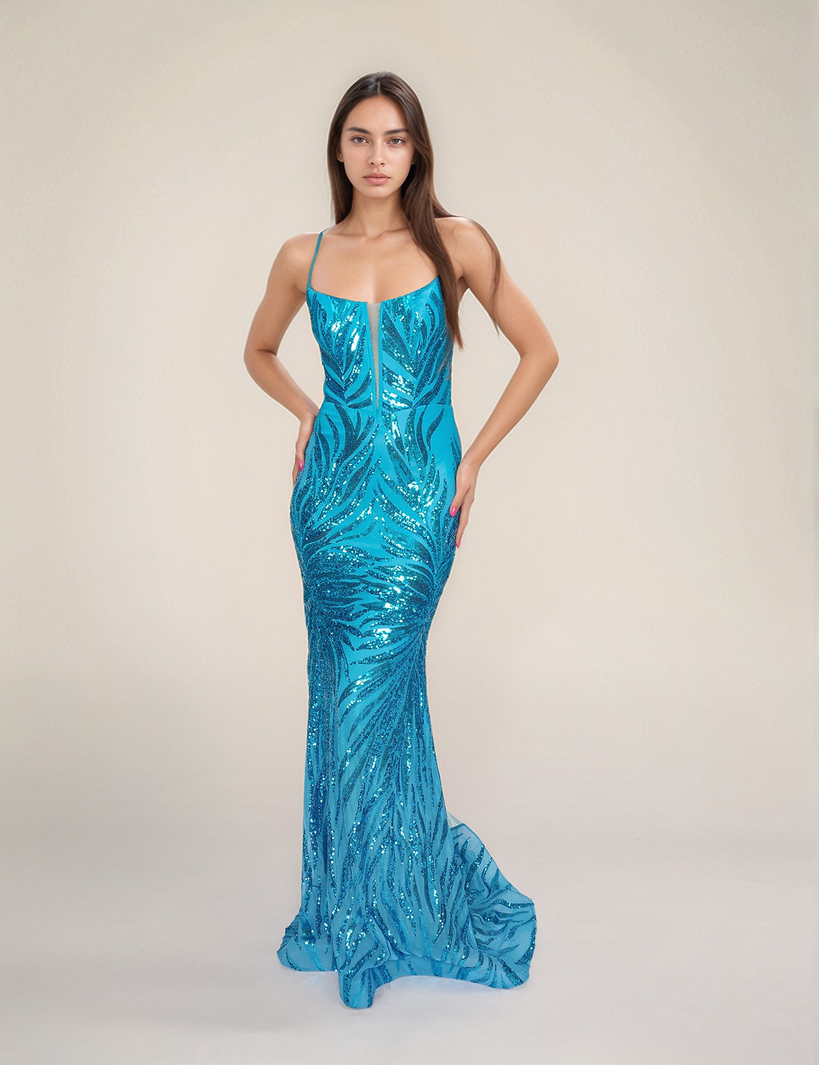 Prom Dresses Formal Long Mermaid Prom Dress Teal