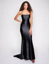 Prom Dresses Formal Long Fitted Prom Dress Black