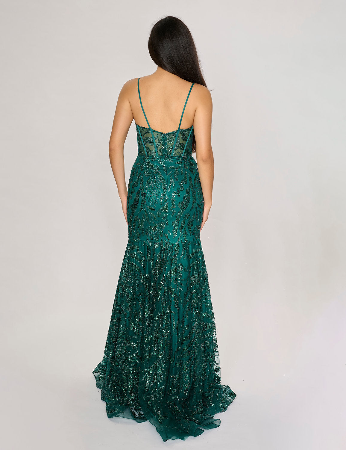 Prom Dresses Long Mermaid Prom Formal Dress Hunter Green