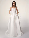 Wedding Dresses Long Bridal Gown A Line Wedding Dress Ivory