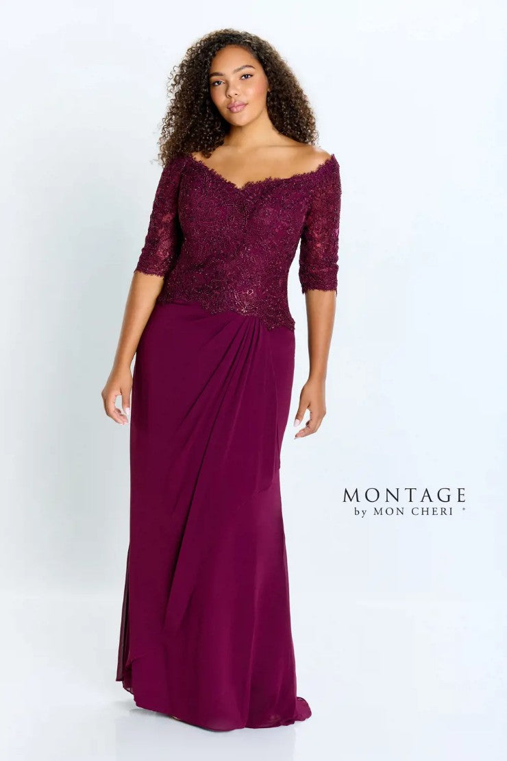 Formal Dresses Long Evening Gown Fit Lace Formal Dress Wine