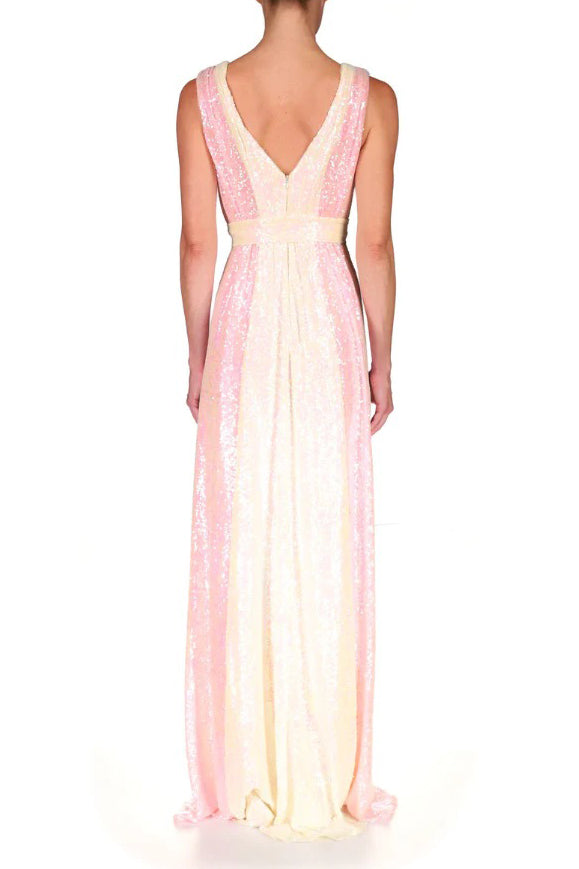 Formal Dresses Formal Sequin Long Dress Pink Multi