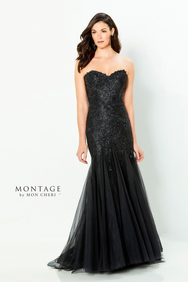 Formal Dresses Long Formal Lace Beaded Evening Dress Black