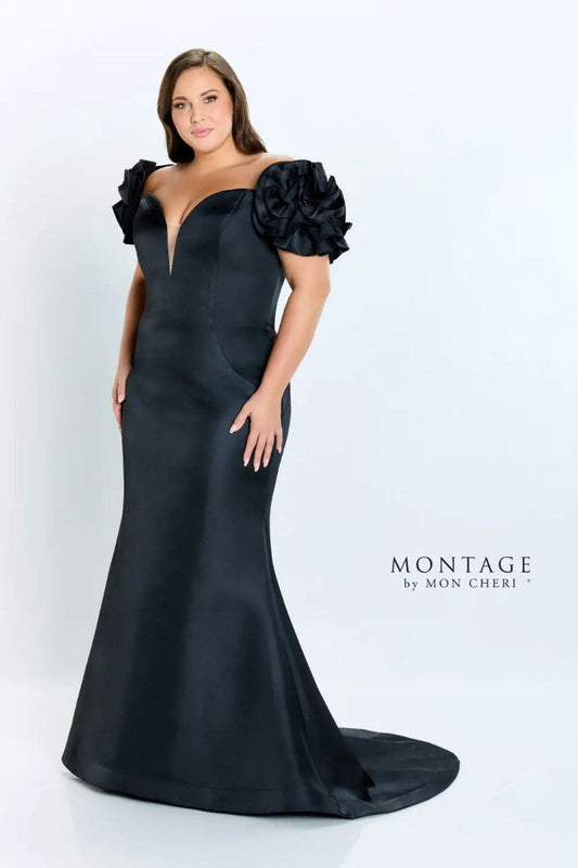 Formal Dresses Long Ruffle Formal Evening Dress Black