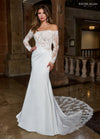 Wedding Dresses Long Bridal Gown Beaded Applique Wedding Dress White