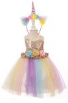 Flower Girls Dress Up Unicorn Tutu - The Dress Outlet Cinderella Couture