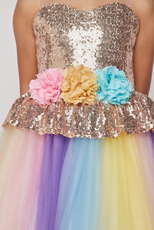 Flower Girls Dress Up Unicorn Tutu - The Dress Outlet Cinderella Couture