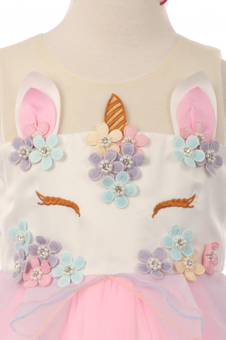 Flower Girls Dress Up Unicorn Tutu - The Dress Outlet Cinderella Couture