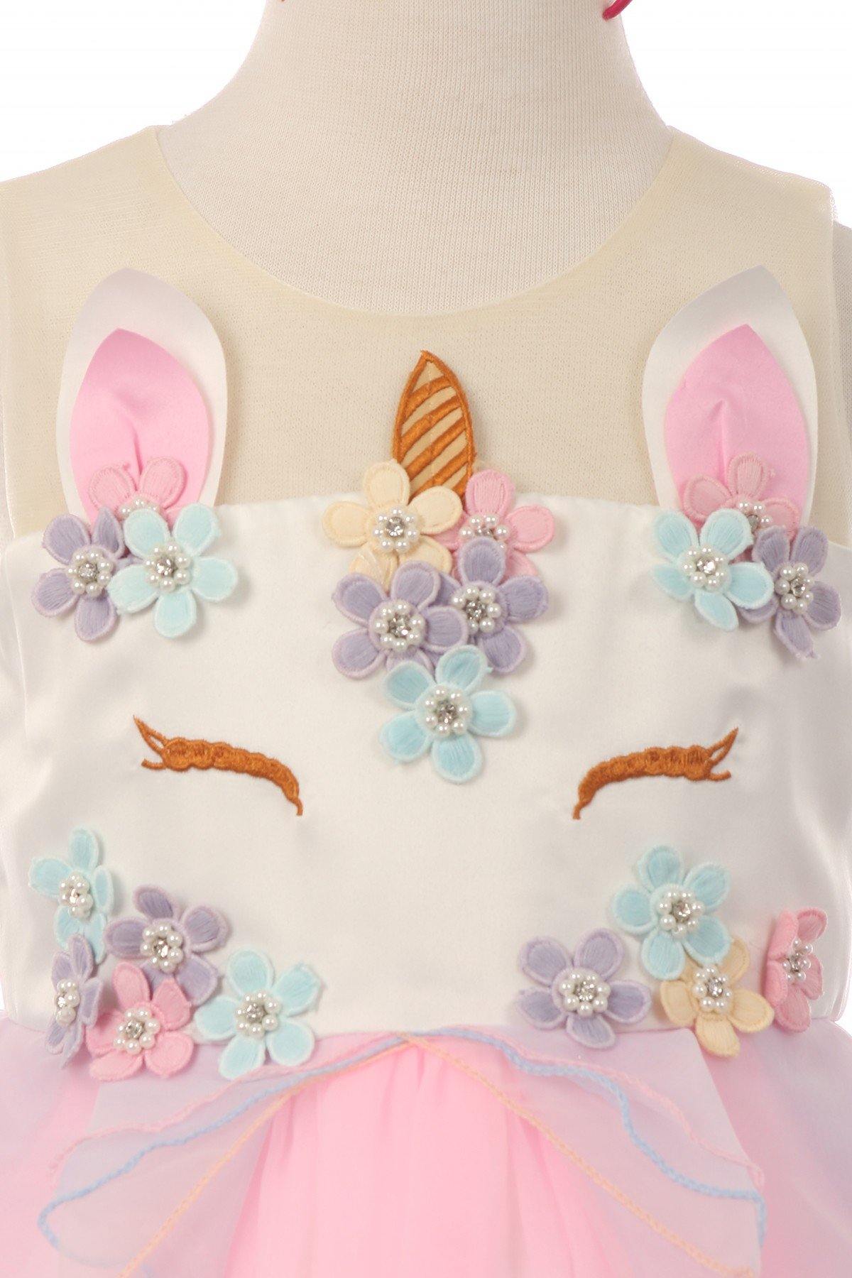 Flower Girls Dress Up Unicorn Tutu - The Dress Outlet Cinderella Couture