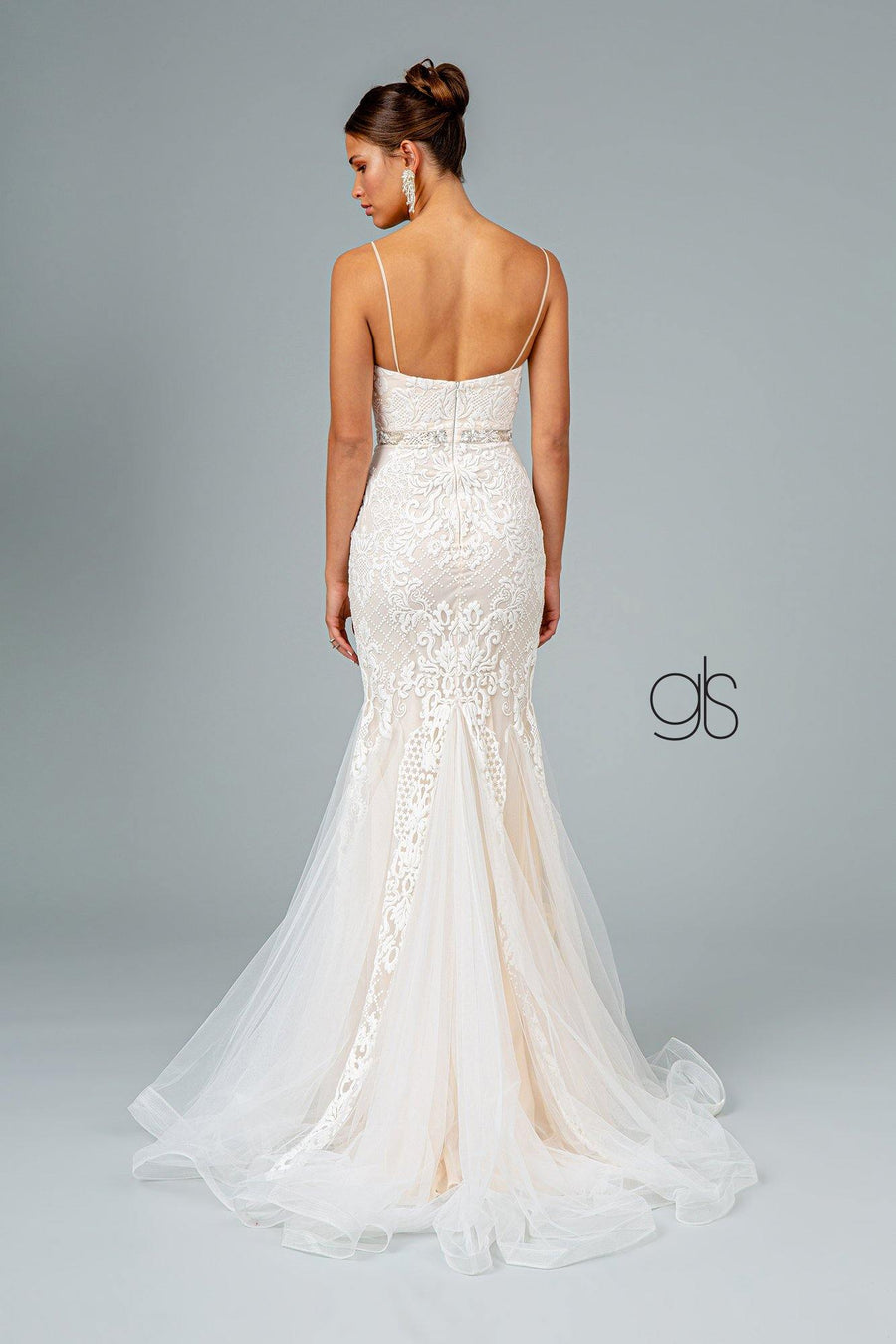 Formal  Mermaid Long Prom Dress - The Dress Outlet Elizabeth K