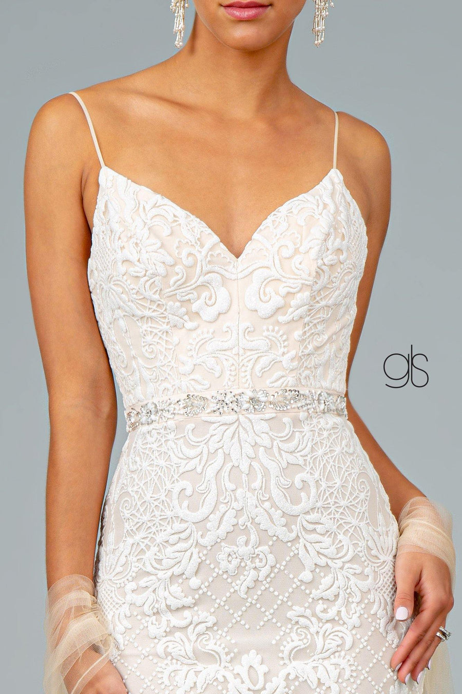 Formal  Mermaid Long Prom Dress - The Dress Outlet Elizabeth K