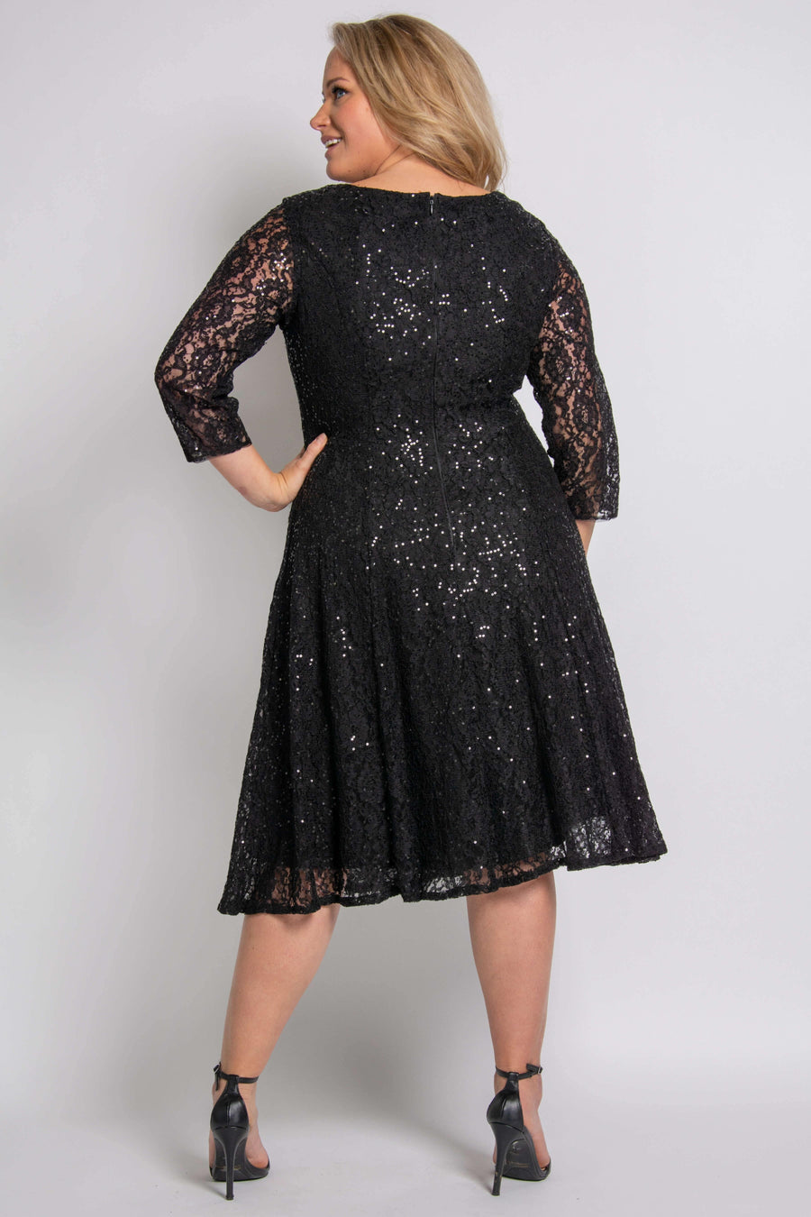 Formal Plus Size Short Dress - The Dress Outlet