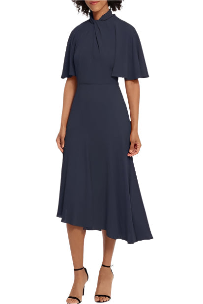 Cocktail Dresses High Low Cocktail Dress Navy