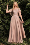 Mother of the Bride Dresses Formal Long A Line Mother of the Bide Dress Mocha