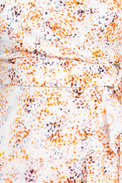 Cocktail Dresses Ruffled Short Cocktail A Line Dress Multi