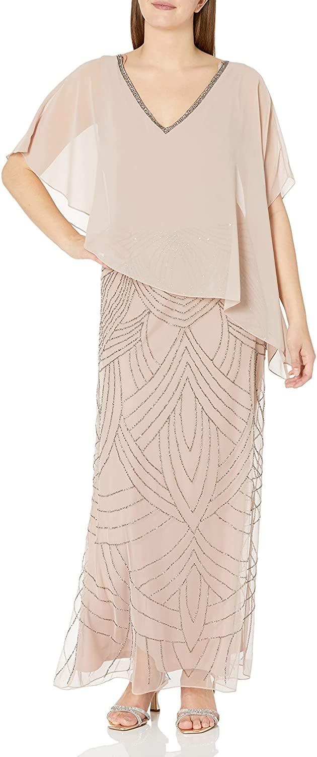 J Kara Long Mother of the Bride Dress Sale - The Dress Outlet