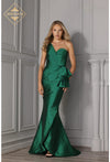 Prom Dresses Fitted Long Formal Mermaid Prom Dress Emerald