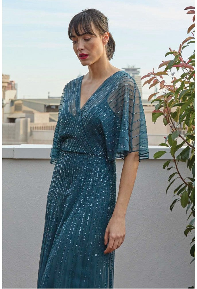 Mother of the Bride Dresses Mother of the Bride Long Formal Dress Petrol