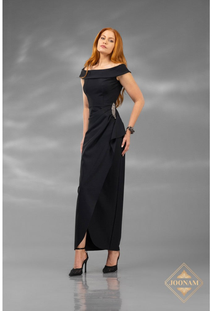 Formal Dresses Long Fitted Formal Evening Dress Black