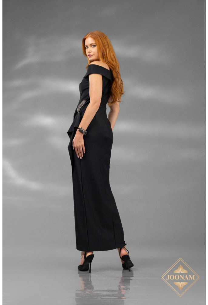 Formal Dresses Long Fitted Formal Evening Dress Black