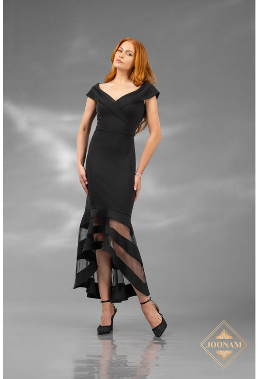 Formal Dresses High Low Formal Evening Dress Black